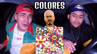 J BALVIN  COLORES  REACCION REVIEW [upl. by Imeka]