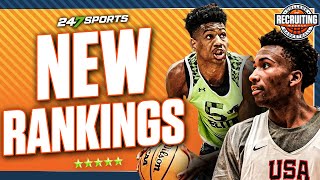 College Basketball Recruiting Weekly New Rankings RELEASED 🧠  Risers amp Fallers 📈 [upl. by Aztiray]