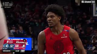 Scoot Henderson 14 pts 4 reb 3 stl vs Minnesota Timberwolves  20241112 [upl. by Hymen]