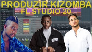 Edgar Domingo X Messias Maricoa X Rui Orlando  Como Fazer Instrumental Kizomba  Tutorial Fl Studio [upl. by Ranice]