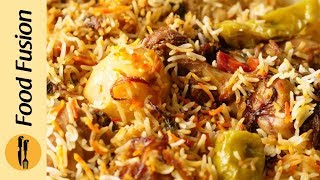 Sindhi Biryani Recipe By Food Fusion [upl. by Nelyt467]