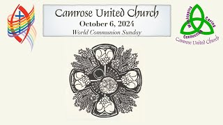 Camrose United Church Worship for October 6 2024 [upl. by Matthews397]