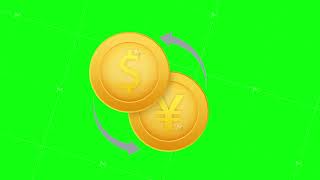 Money exchange icon Banking sign lira and Dollar Cash transfer symbol Motion graphics 4k [upl. by Girard]