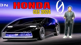 Honda Presentation at CES 2024 [upl. by Dymphia]