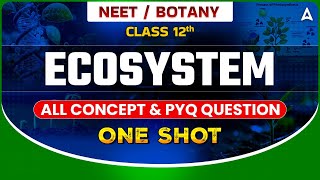 ECOSYSTEM CLASS 12 ONE SHOT  NEET 2024  ALL CONCEPTS amp TRICKS  DRONA SERIES  BOTANY BY SANKALP [upl. by Meyer]