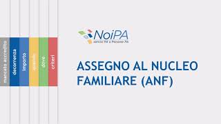 Richiesta Assegno Nucleo Familiare 2020 [upl. by Otilesoj]