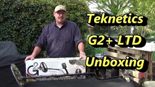 Metal Detector Review Unboxing the Teknetics G2 LTD [upl. by Enilra]