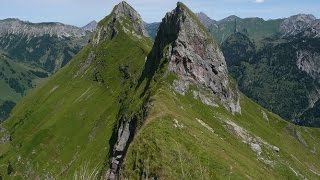 Giebel 1949m Berggächtle 2006m  Salober 2088m überschreitung [upl. by Calondra]