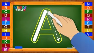 How to Write Letters for Children  Teaching Writing ABC for Preschool  Alphabet for Kids [upl. by April]