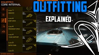 Beginners guide  ship Outfitting modules amp builds explained Elite Dangerous [upl. by Yelahc398]