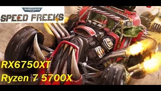 RX 6750 XT  Ryzen 7 5700X  GAMEPLAY 2 Warhammer 40000  Speed Freeks ULTRA [upl. by Manlove76]