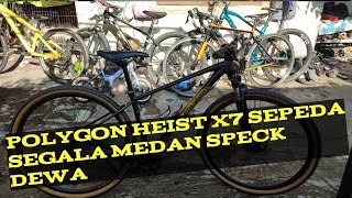 Sepeda Polygon Heist x7 cocok untuk segala medan [upl. by Ahsitniuq]