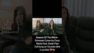 Season of the Witch  Donovan cover spookyseason acousticcover [upl. by Onahpets]