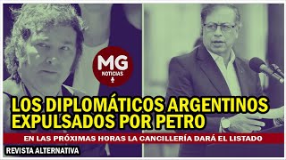 🌐 LOS DIPLOMÁTICOS ARGENTINOS EXPULSADOS POR PETRO [upl. by Obellia833]