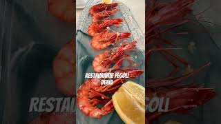 Restaurante Pegoli en Denia foodie yummy travel gambas [upl. by Nhabois57]