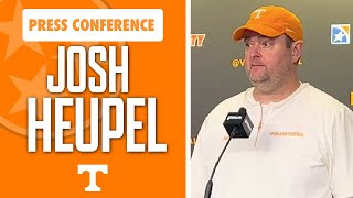 Tennessee Footballs Josh Heupel details win over a Kentucky I Volquest I GBO [upl. by Ribaj]