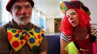 Libramont rencontre avec les clowns de l’hôpital 🤡🏥 [upl. by Ihsakat]