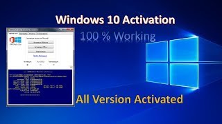 Windows 10 Activation 2018  All Editions  KMS Auto lite karznAnamulkairm july 2018✔ [upl. by Akilak]