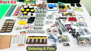 Electronic Components Unboxing Part02 • DC Motor Drone Motor Sensor [upl. by Brennan]