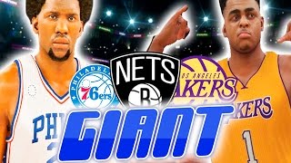 What If The Worst Three Teams All Had Giant Players NBA 2K17 Challenge [upl. by Nylasej]