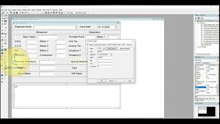 Vb60  Payroll Project frmPayrollGeneration add ListView  CodeLearning [upl. by Mallen]