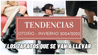 Tendencias de moda otoño invierno 2024 2025  ZAPATOS y CALZADO PARTE 2 [upl. by Houston286]