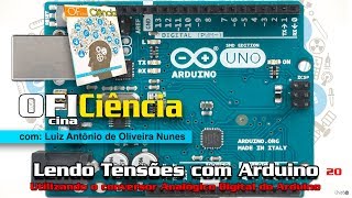 20 Lendo Tensões com Arduino [upl. by Nehte892]