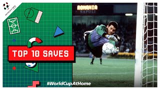 Top 10 Saves  1990 FIFA World Cup [upl. by Norward973]