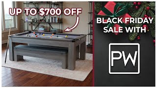 Holliday Game Table Deals  Now Through Cyber Monday🎄🎁🎱🏓 [upl. by Nicolina]