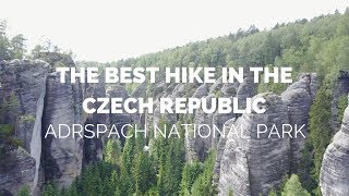 THE BEST HIKE IN THE CZECH REPUBLIC ADRSPACH NATIONAL PARK TEPLICE ROCKS [upl. by Sass201]