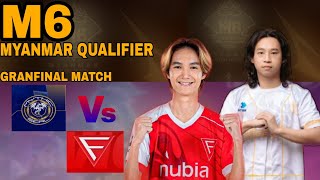 Mythic Seal Vs Falcon Esports M6 Myanmar Qualifier Granfinal game 5 [upl. by Ailad]