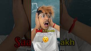 POV  How to Calculate Tuition teacher’s earnings  shorts ytshorts funny [upl. by Hamner]