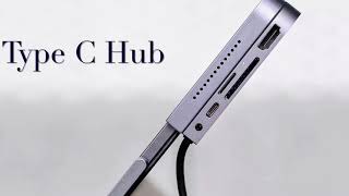 Baseus USB C Hub Best accessories for iPad pro 2020  6 in oneLisbon Portugal 🇵🇹2021 [upl. by Lajib]