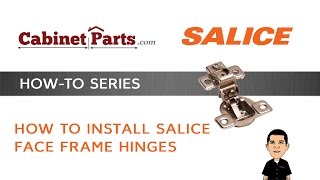 How to replace your Salice face frame hinge  Cabinetpartscom [upl. by Areik]