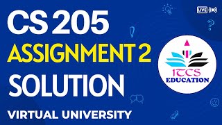 CS205 Assignment 2 Solution CS205 Assignment 2 Solution fall 2022  2023 [upl. by Weismann]