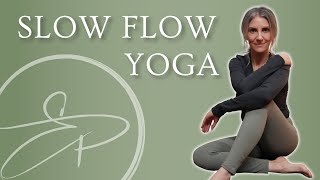 35 min Slow Flow Yoga practice for relaxation [upl. by Ahsineg326]