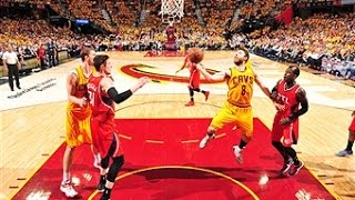 Dellavedova Rebounds and Scores in One Crazy Motion [upl. by Patrizio]