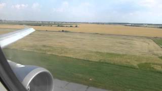 Landing in Bucharest Otopeni in a Tarom A310 [upl. by Naujej]