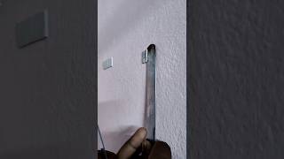 How to Remove Double Tape from wall without Loss paint 🔥🔥🔥💥💥😍shorts [upl. by Meghan]