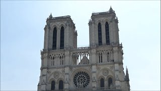 Les cloches de la Cathédrale NotreDame de PARIS 75  Sonnerie du Revert [upl. by Ikik]