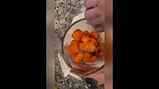 Air fryer Honey roasted carrots side dish recipe [upl. by Winnick152]