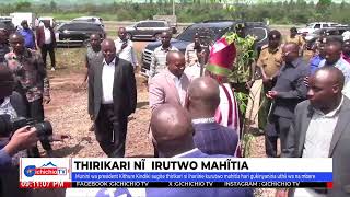 Munini wa president Kithure Kindiki augite thirikari ni ihariirie kurutwo mahitia [upl. by Lynnworth25]