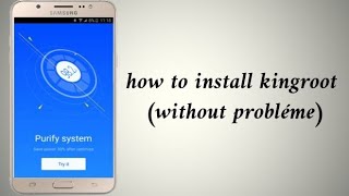 How to install kingroot  without probleme [upl. by Melamie642]