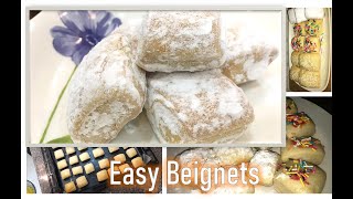 Tasty Baked Not Fried Beignets  Easy Homemade Beignets [upl. by Kinney886]