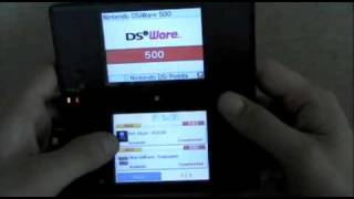 Nintendo DSi  DSi Shop and DSi Opera Web Browser [upl. by Deehsar13]