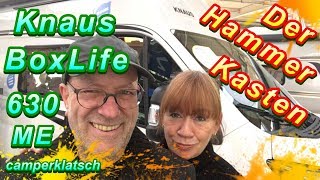 Knaus BoxLife 630 ME 💥 unter die Lupe genommen 💥 Kastenwagen Wohnmobil Test  Review ‼️ [upl. by Oigroig783]