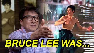 Jackie Chan Revealed How Fast Bruce Lee Was [upl. by Eerac801]