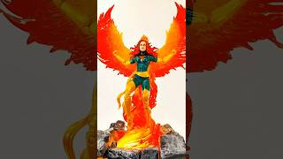 Marvel Legends Phoenix Jean Grey XMen Deluxe shorts actionfigures toyphotography toys [upl. by Leanatan717]