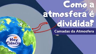 Como a atmosfera é dividida  Camadas da atmosfera [upl. by Cormier]