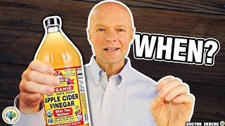 When To Drink Apple Cider Vinegar Best ScienceBacked Benefits 🍎🍏 [upl. by Hiamerej]